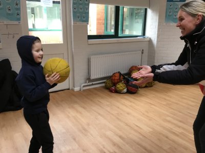 Jude Ann and Matthew throwing